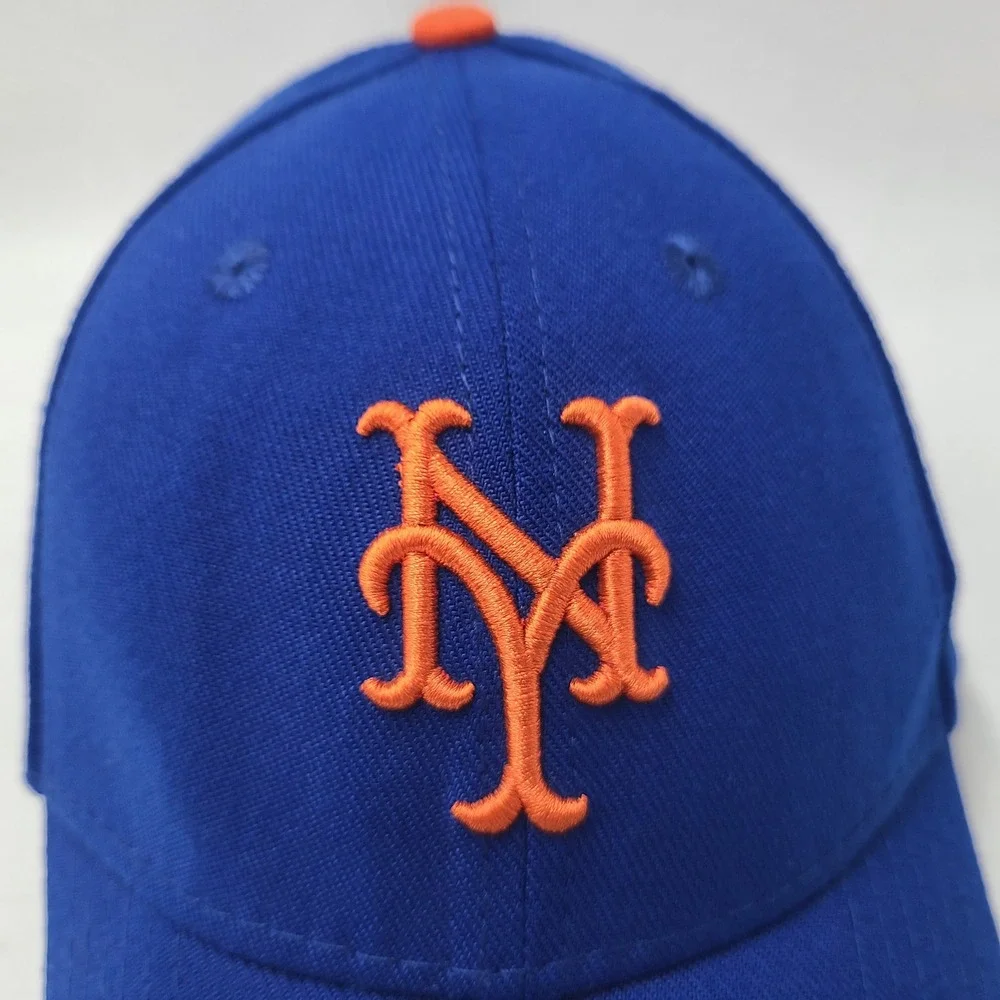 Child-Youth New York Mets Hat Fitted New Era 39Thirty Blue Orange MLB Baseball